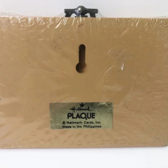 Vintage 1981 Hallmark Plaque Lifes A Tickle Hanging Cat  Wall Art - Picture 6 of 16